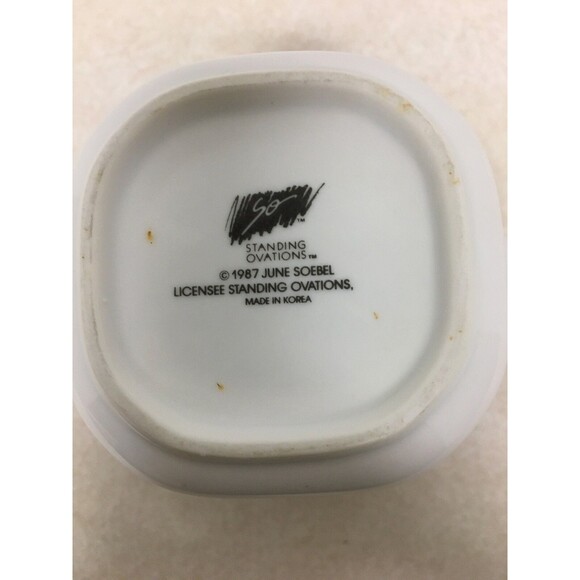 VINTAGE RARE STANDING OVATIONS JUNE SOEBEL 1987 COFFEE MUG - Picture 5 of 6